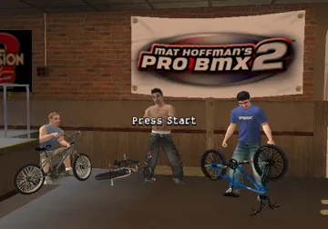 Mat Hoffman's Pro BMX 2 screen shot title